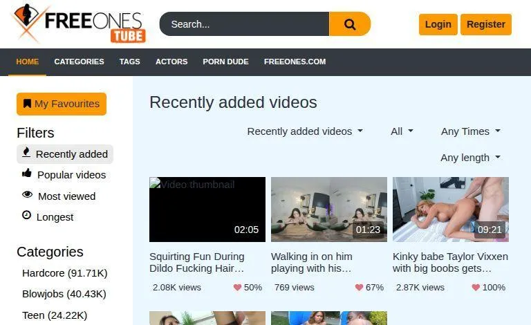 FreeOnes Tube is the treasure map you need to make this journey