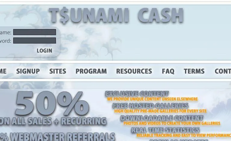 How to Earn Money with Tsunami Cash Affiliate Program